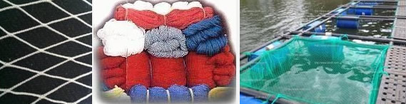 China Raschel Knotless Nylon Fishing Net Factory